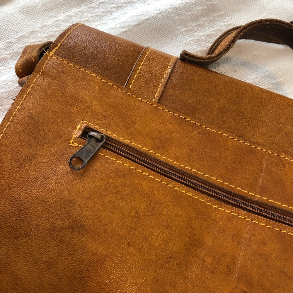 Camille leather bag 💼 for men’s - Picture 4 of 16